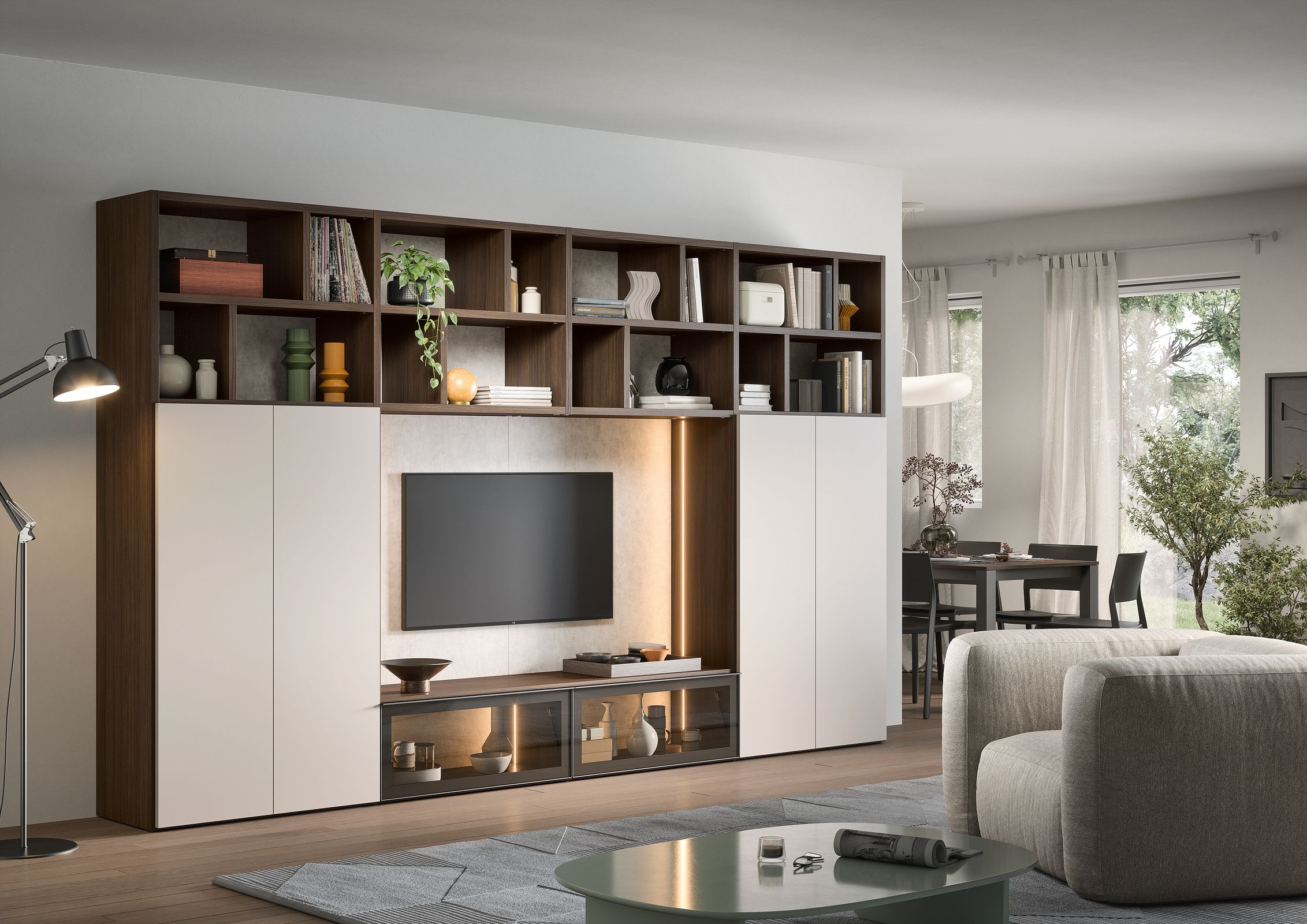 Parete Attrezzata 13